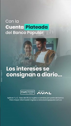 Tasa del 9% E.A, "Sin importar el saldo ahorrado"