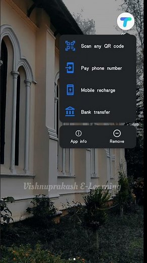 GPay QR Code Scanning Shortcut l Simple and Easy to Use ‪@vishnuprakashE-Learning‬