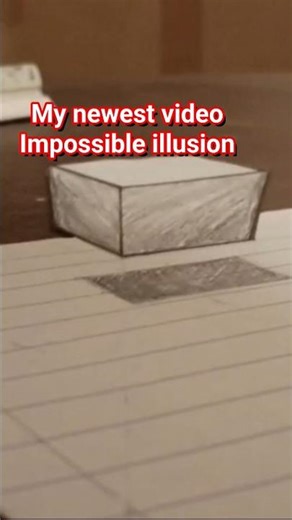 impossible illusion #art #challenge #shorts #tutorial #howtodraw