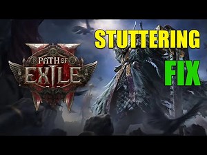 Path of Exile 2 POSSIBLE STUTTER FIX