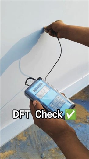 ✅ DFT Checking for Painting – Step-by-Step. #viral #shorts #trendingshorts #trending #video #at
