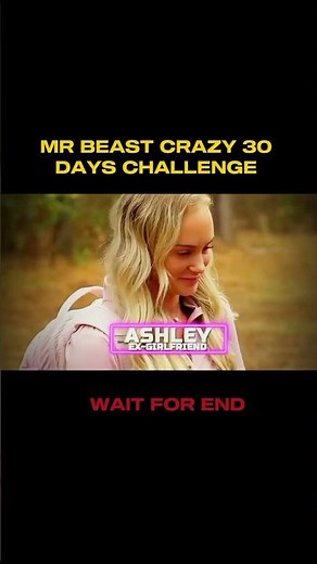 Mr beast crazy 30 days challenge 😈 | #youtubeshorts #shorts
