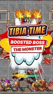 Tibia Time Boosted Boss Series: The Monster! (finally) #tibia #gaming #ayceadventure #shorts