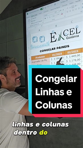 Como Congelar Linhas e Colunas no Excel - Dicas e Truques