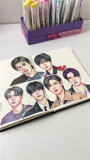 Drawing Niki from ENHYPEN: An Artistic Showcase