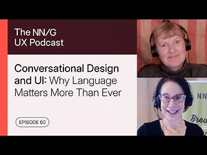 Conversational Design and UI: Why Language Matters More Than Ever | EP 60
