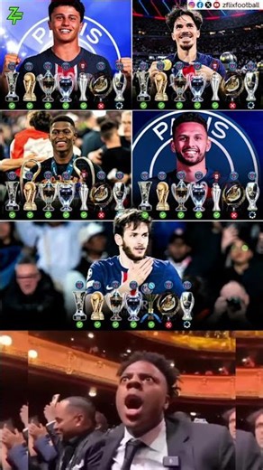 PSG Players Trophies 2025 | Full Trophy Collection 🏆