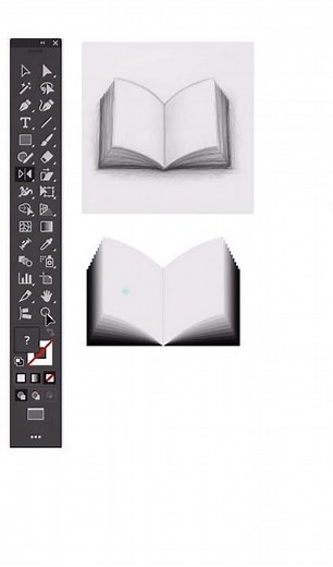 How to make vector book #ytvideo #viralvideo #shortsfeed #design #yyshorts #youtubeshorts #video