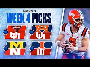 Picks for EVERY Top 25 game in College Football [Full Week 4 Predictions]