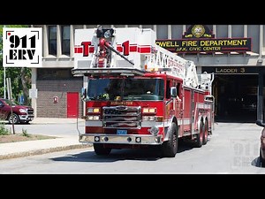 Burlington Fire Truck Responding | Tower 1
