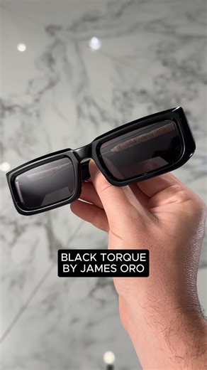 Commands attention with bold rectangular proportions, and unbothered confidence. | James Oro