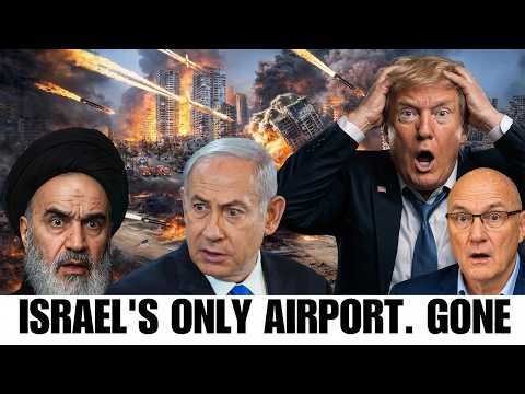Israel's only international airport went dark and Iran did it in two minutes