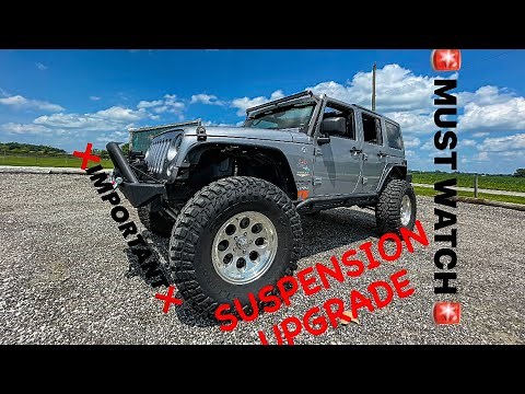 BEST SUSPENSION UPGRADE For Jeep Wrangler JK and JKU