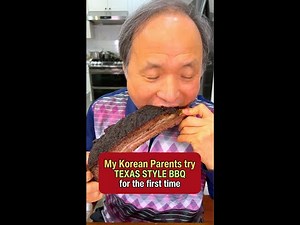 KOREAN PARENTS TRY TEXAS BBQ for the FIRST TIME