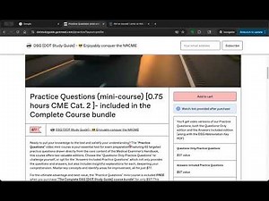 Practice Q minicourse overview