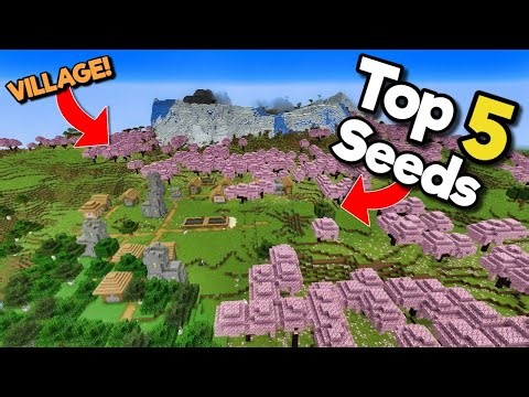 Top 5 AWESOME SEEDS For Minecraft's Winter Update! (Best Minecraft Winter Update Seeds)