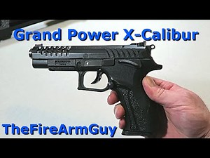 Grand Power X-Calibur 9mm Handgun Review - TheFireArmGuy