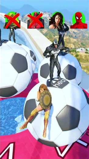 SPIDERMAN VS VENOM CHALLENGE IN GTA 5 😱🔥