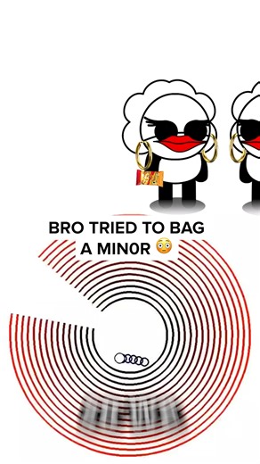 Duiee Dee on Instagram: "He Tried To Bag A Minor #animation #funny #viral #fyp"