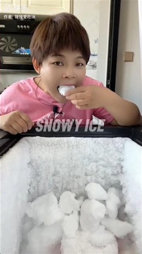 𝙊𝙉𝙇𝙔 𝘽𝙄𝙏𝙀𝙎 | 𝐘𝐔𝐀𝐍 𝐘𝐔𝐀𝐍'S White Frost Chunks! #icechunk #whiteice #icebites