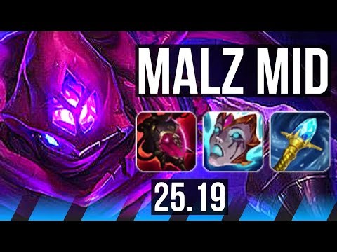 MALZAHAR vs VEIGAR (MID) | NA Grandmaster | 25.19