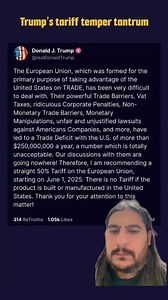 15K views · 335 reactions | This weekend Trump threw a massive temper...