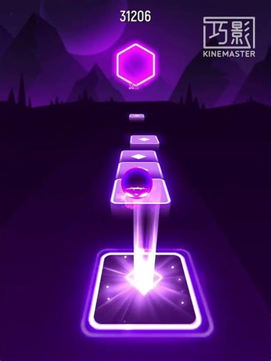 Masked Wolf - Astronaut In The Ocean | Endless Mode 10 | Tiles Hop | Record: 32469 #shorts