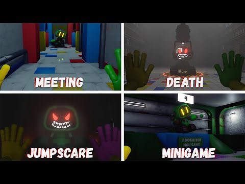 Poppy playtime Chapter 3 All scenes with Boogie Bot