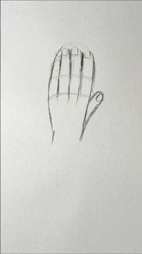 How to Draw a Hand ✋ | Realistic Hand Drawing Step by Step