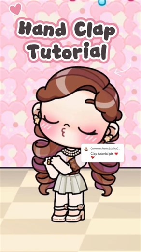 Hand Clap Tutorial Not Free 😍💕#avatarworld #olivagamingvlog #subscribemychannel