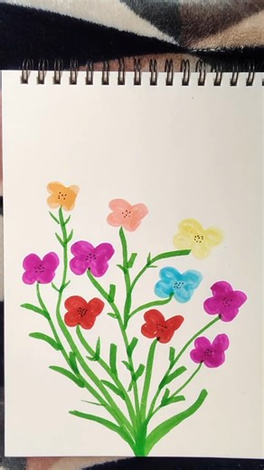 how to use brush pen and drow flower 🌺 ✨