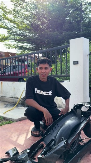 Alhamdulillah 🤲 Owner dah pasang fitting, semua cun! 🔥 V8 style padu 😎 Kawan-kawan yang nak buat part carbon, boleh cari Facarbon janji barang cun punya 💯#V8 #FullInnerV8 #fypage #CarbonFiber @Ａ|Ｚ 🧛🏻