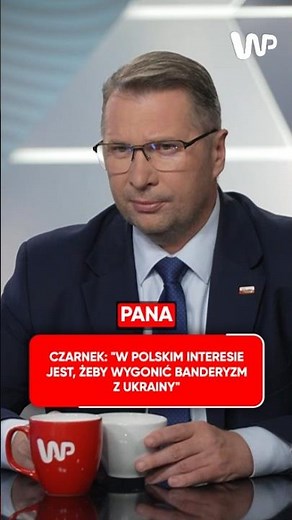 Czarnek’s strong words about Ukraine on the WP program