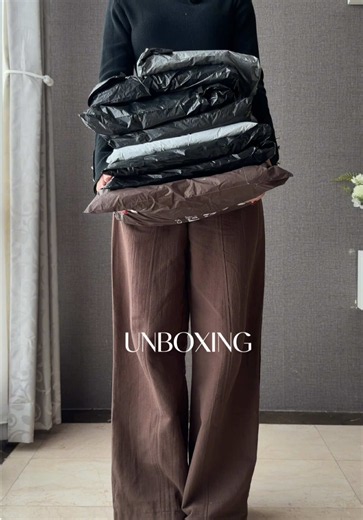 Unboxing pakaian pink: cardigan, cheongsam, polkadot & try-on