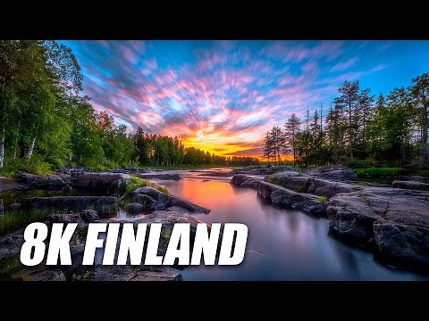 Finland in 8K HDR 60FPS DEMO
