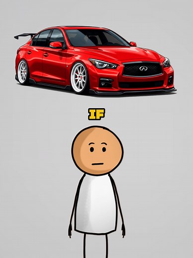 4 mods to turn this 500hp Sleeper Sedan into a monster.#infinitiq50 #q50 #cartok #sleeper #infiniti