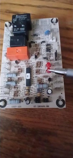 Size and location of heat pump defrost control board?