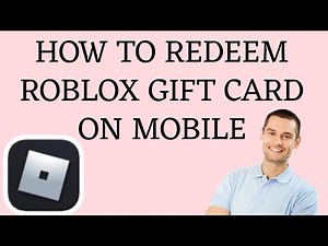 How To Redeem Roblox Gift Card On Mobile | Easy Tutorial