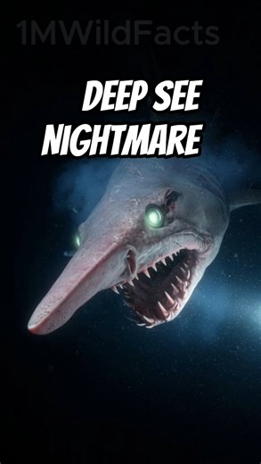 🦈 Goblin Shark: The Deep Sea Nightmare 🌊