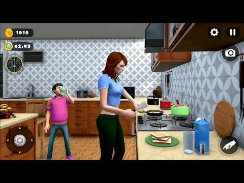 VIRTUAL MOTHER SIM:FAMILY LIFE ANDRIOD GAMEPLAY #1