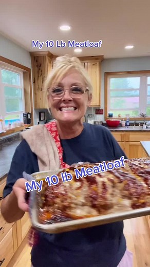 My 10 Lb Meatloaf Recipe for Big Family Cooking
