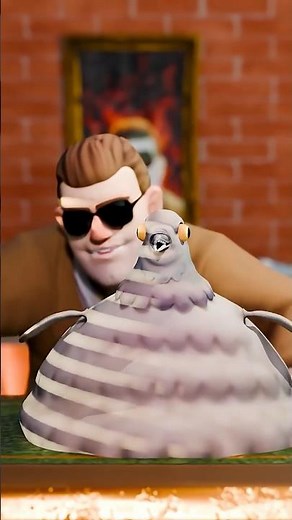 Creating an Epic Fat Pigeon in Blender #art #3danimation #blender