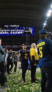 What a season for Blake. 🥹 Michigan Football | Big Ten Network
