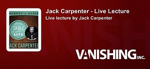 Jack Carpenter Live Lecture