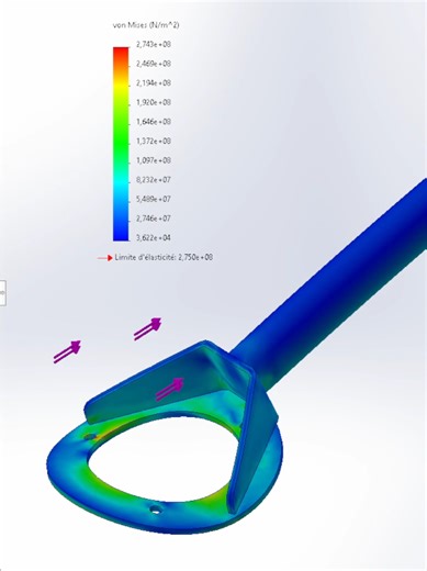 Optimisation du poids avec SolidWorks et RDM