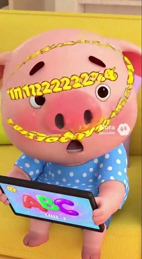 Peppa Pig Gets Grounded Sora 2
