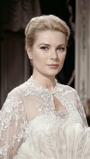 Grace Kelly's White Chiffon Ball Gown from "The Swan" (1956) reimagined✨ #shorts