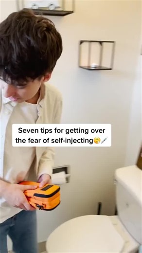 Seven tips of get over the fear of self injecting HRT 🏳️‍⚧️❤️ #ftm #trans #testosterone #hrt #transmasc