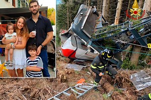 Video shows aftermath of cable car crash in Italy that killed 14