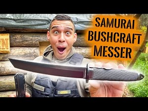 Ein SAMURAI Bushcraft Messer?! - Magnum Tanto II Messer im EXTREM-TEST #7 | Survival Mattin
